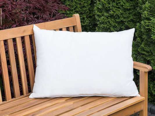 Gartenkissen cremeweiss 50 x 70 cm 2er Set