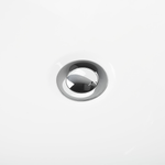 Badewanne freistehend schwarz mit Armatur oval 170 x 80 cm EMPRESA
