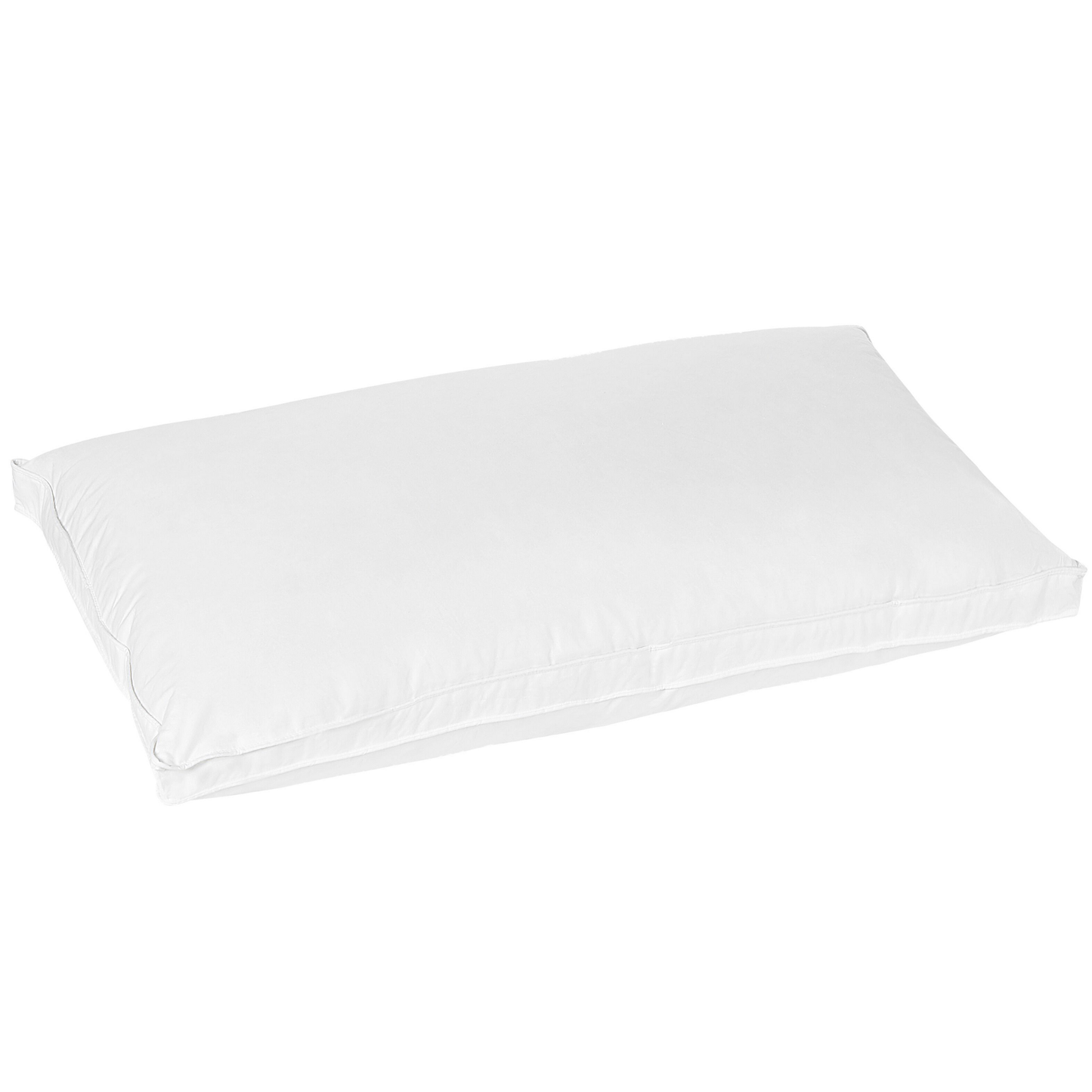Kopfkissen 2er Set Entenfedern / Entendaunen niedrig 40 x 80 cm VIHREN