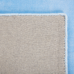 Teppich Viskose hellblau 160 x 230 cm Kurzflor GESI II