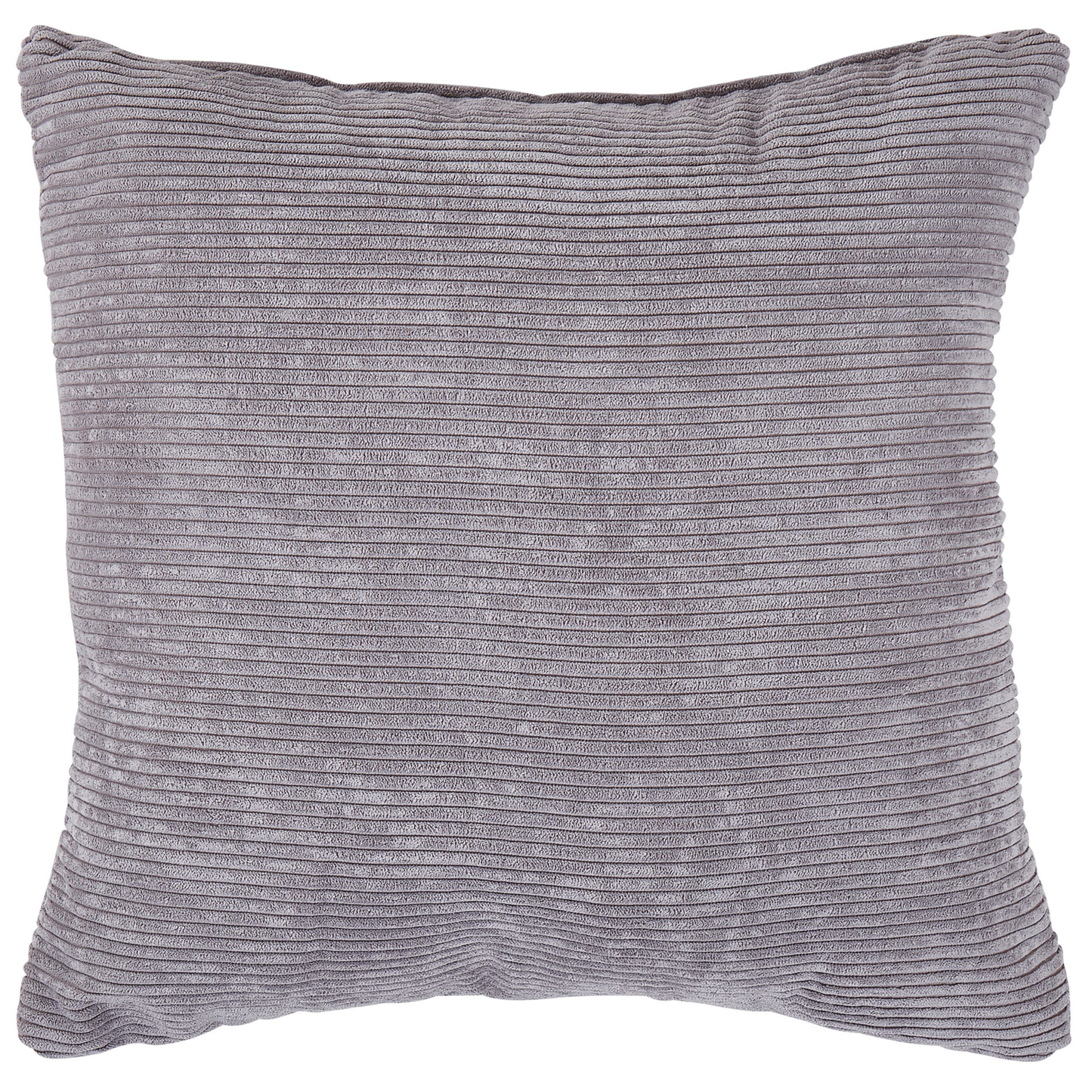 3-Sitzer Sofa Cord hellgrau mit Kissen VISKAN