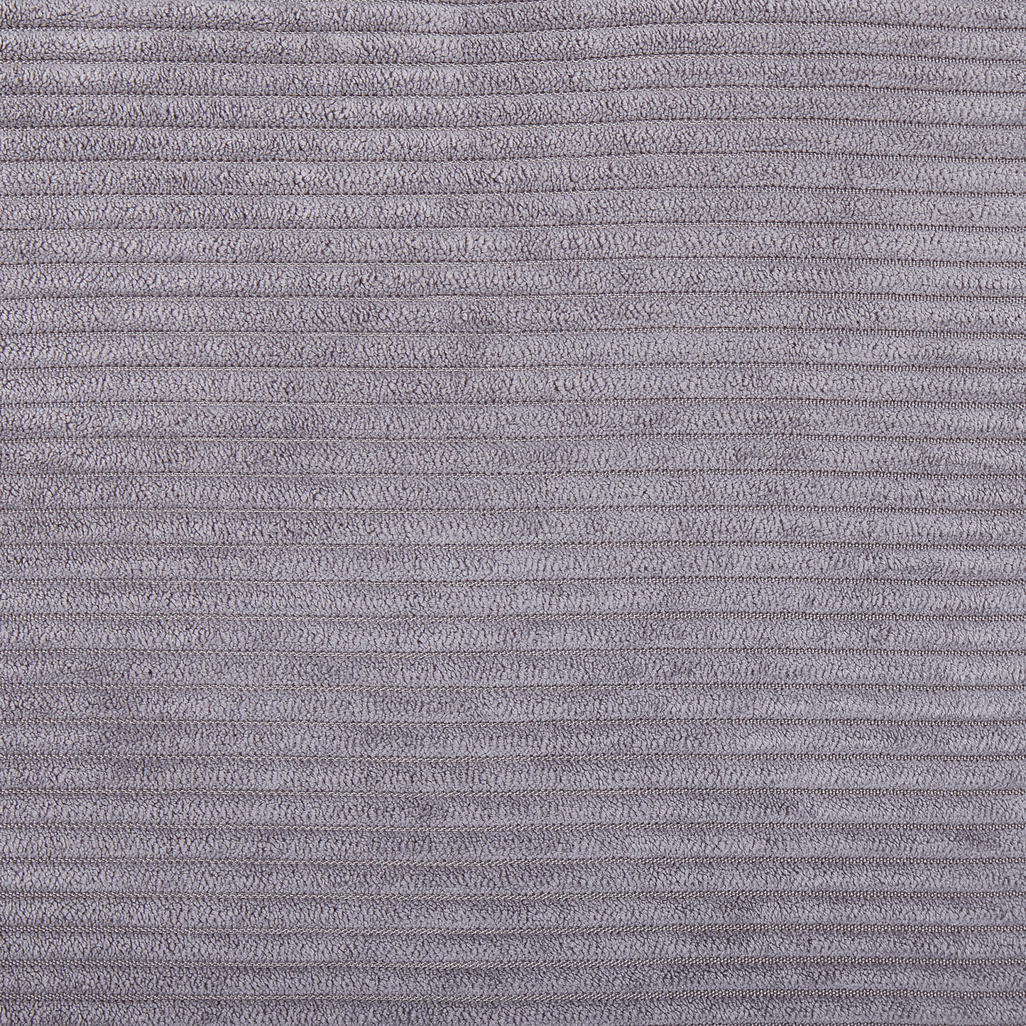 3-Sitzer Sofa Cord hellgrau mit Kissen VISKAN