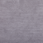 3-Sitzer Sofa Cord hellgrau mit Kissen VISKAN