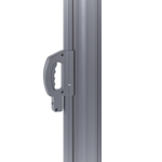Seitenmarkise DORIO 305 cm 180 cm Hellgrau