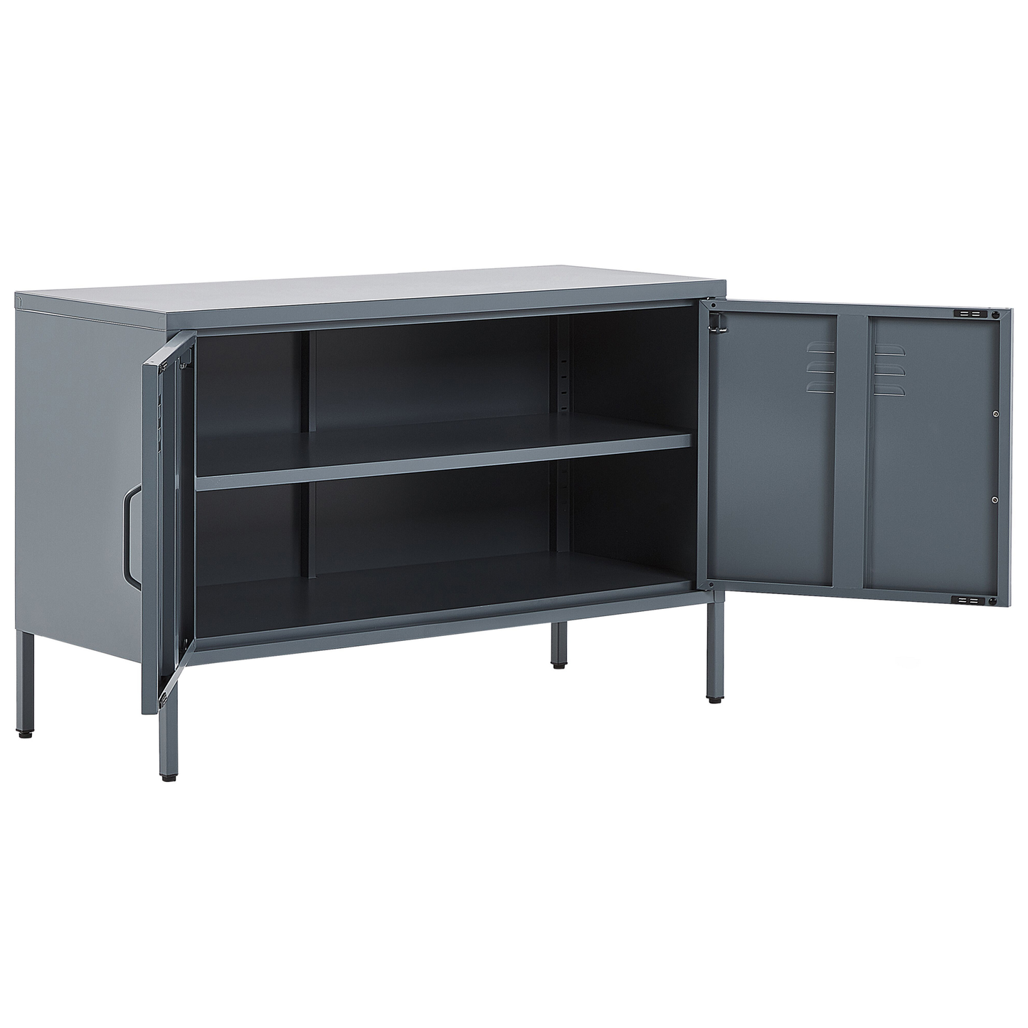 Büroschrank URIA Metall Grau