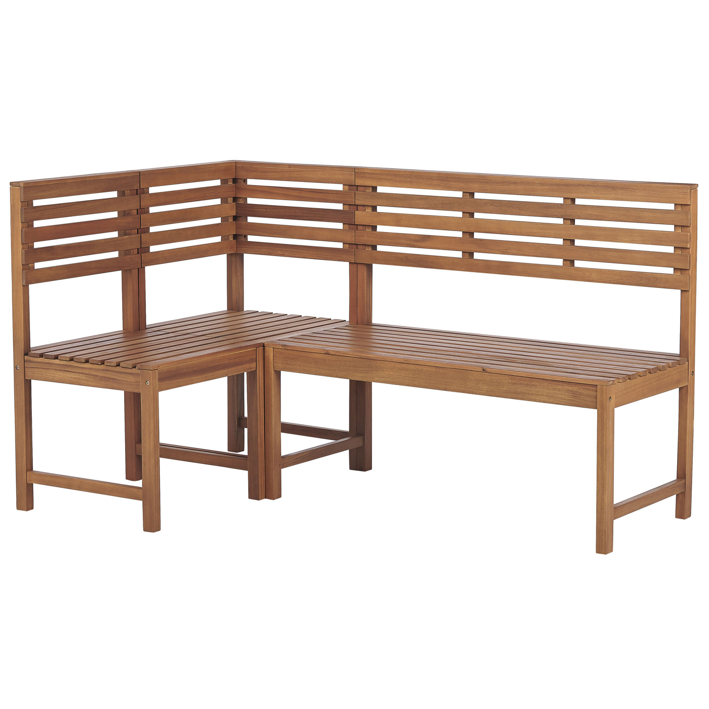 Balkonmöbel Set 4-Sitzer TREIA Akazienholz Braun