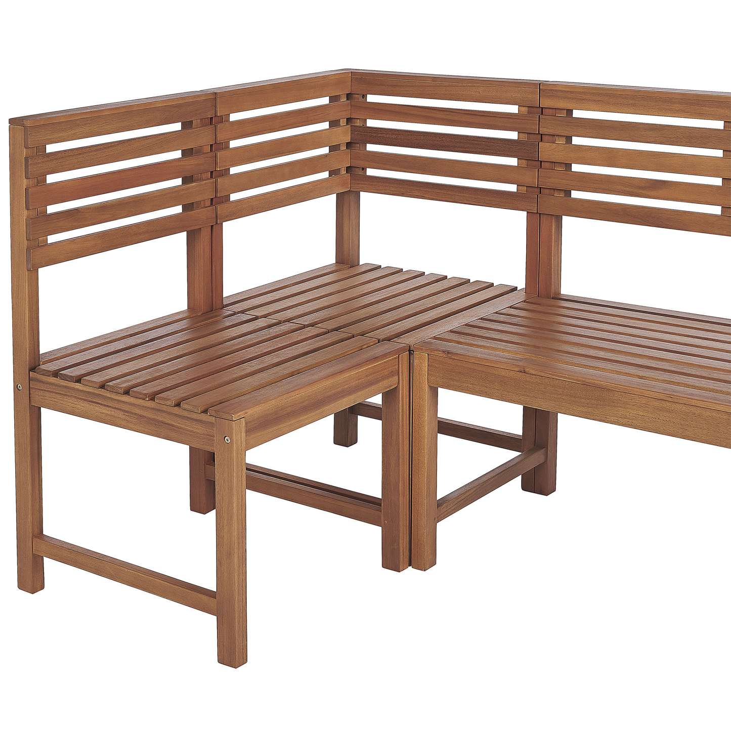 Balkonmöbel Set 4-Sitzer TREIA Akazienholz Braun