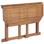 Balkonmöbel Set 4-Sitzer TREIA Akazienholz Braun