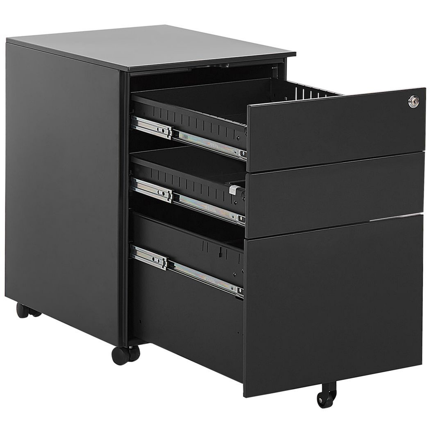 Büroschrank CAMI Metall Schwarz