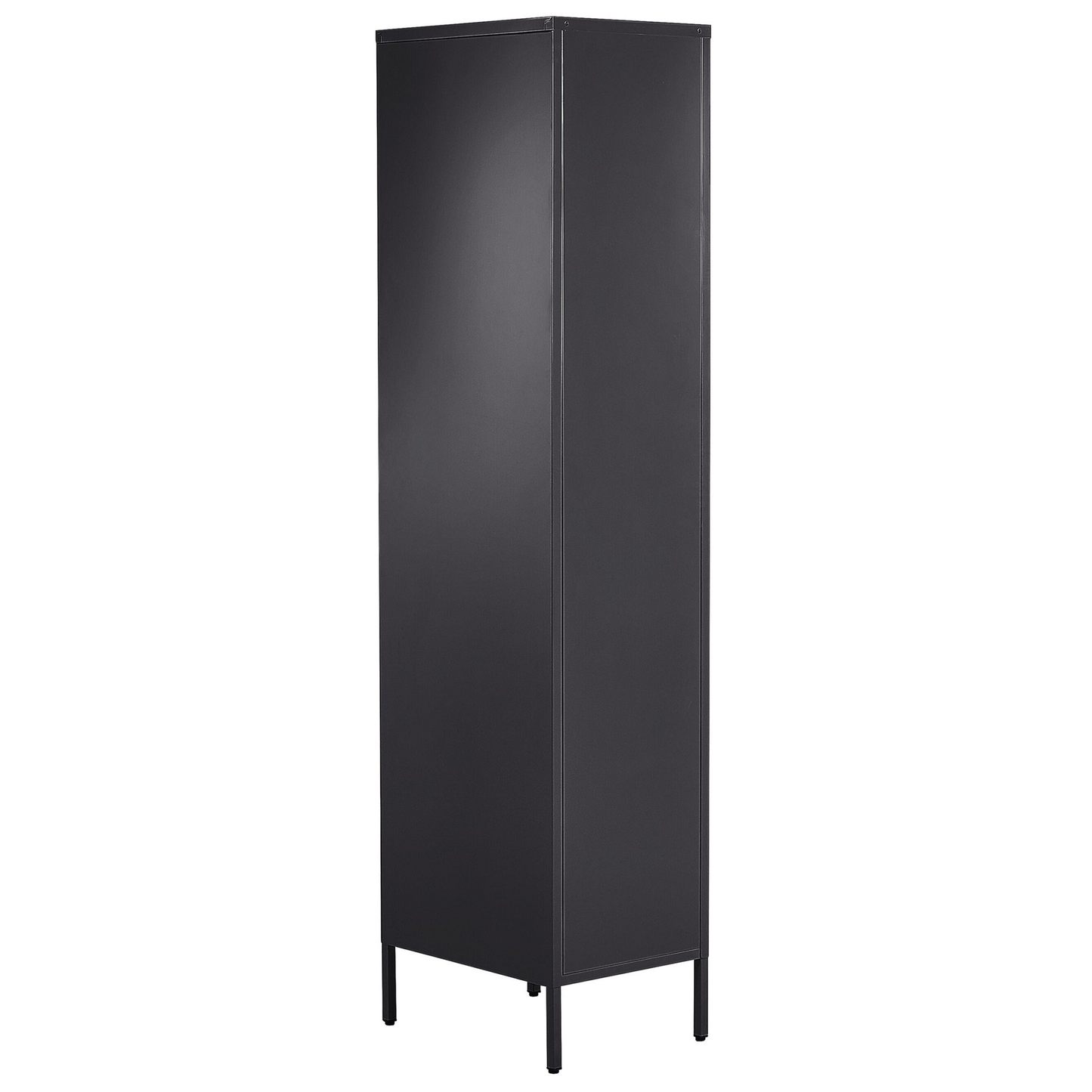 Büroschrank FROME Metall Schwarz