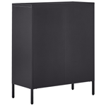 Kommode ENAGO Metall Schwarz
