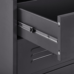 Kommode ENAGO Metall Schwarz