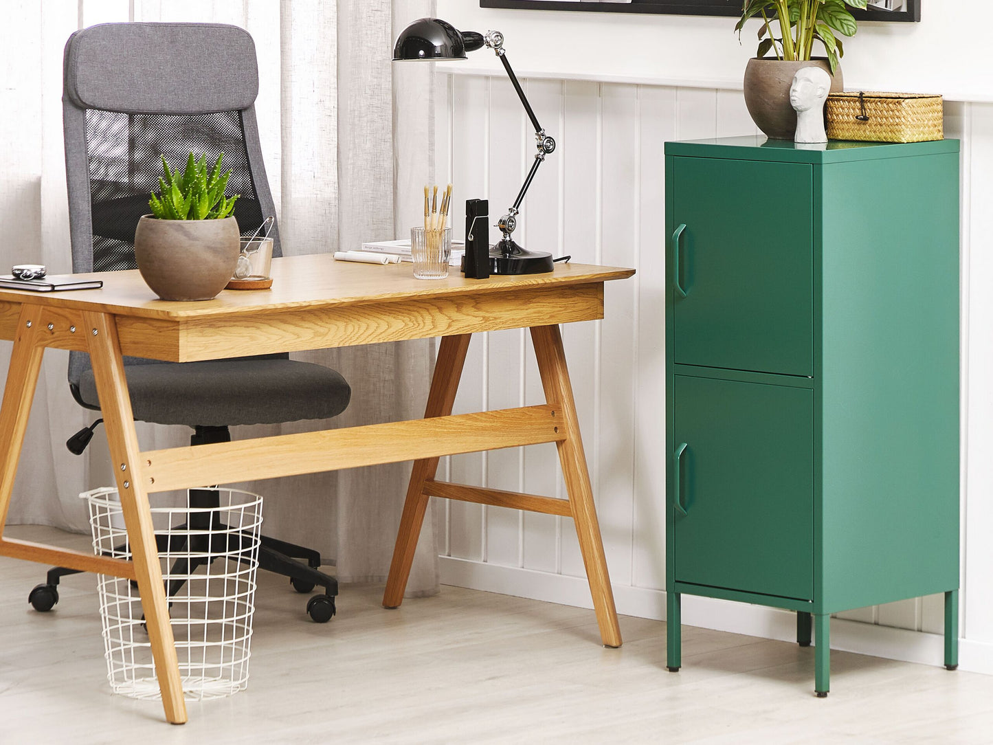 Büroschrank HURON Metall Grün