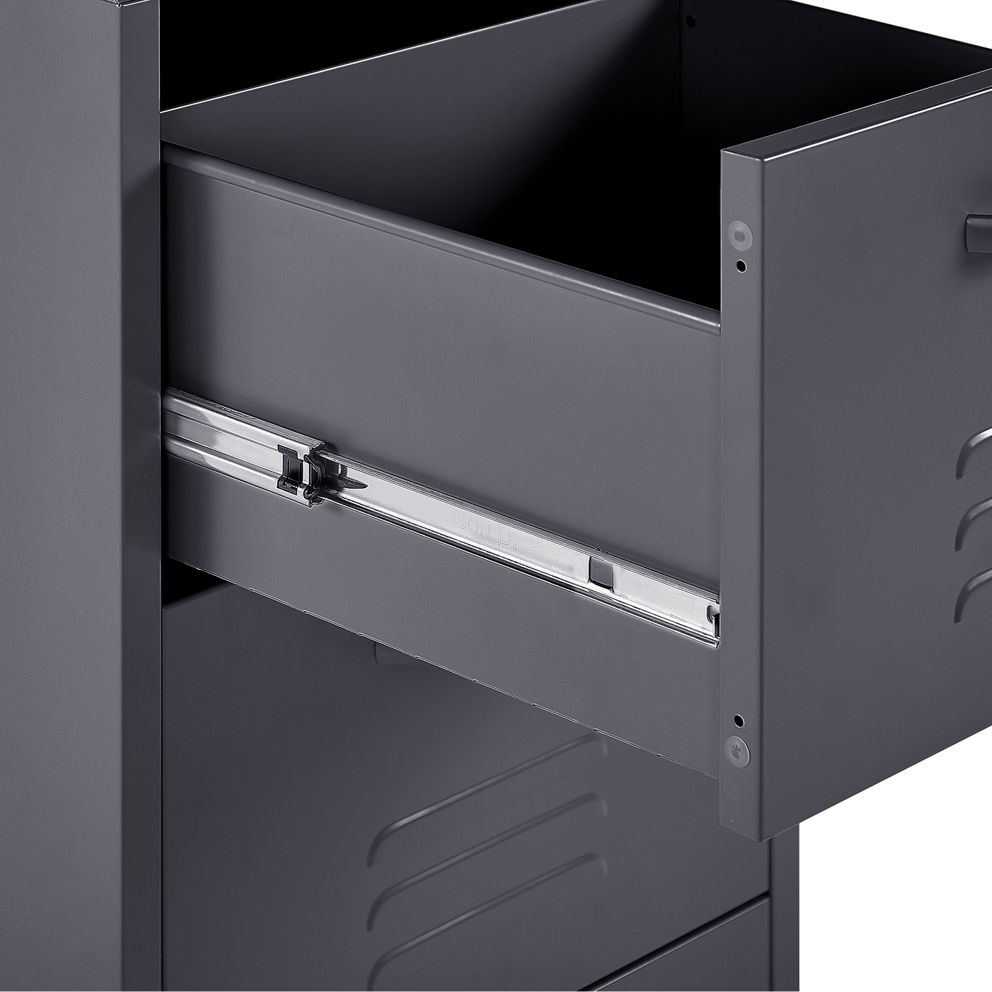 Büroschrank WOSTOK Metall Schwarz