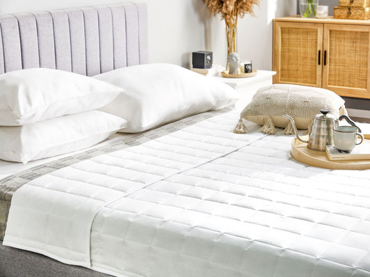 Warme Bettdecke Winter ANNAPURNA Polyester 135 x 200 cm