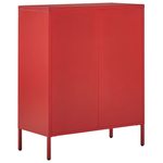 Kommode ENAGO Metall Rot