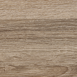 Nachttisch grau / heller Holzfarbton rechteckig Schublade CLIO