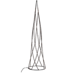 Weihnachtsdeko LED schwarz Tannenbaum 2er Set NEIDEN