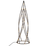 Weihnachtsdeko LED schwarz Tannenbaum 2er Set NEIDEN