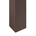 Gartenmöbel Set mit Bänken 6-Sitzer TUSCANIA Eukalyptusholz Dunkelbraun