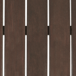 Gartenmöbel Set mit Bänken 6-Sitzer TUSCANIA Eukalyptusholz Dunkelbraun