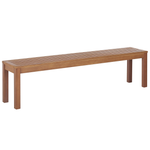 Gartenmöbel Set mit Bänken 6-Sitzer MONSANO Eukalyptusholz Braun