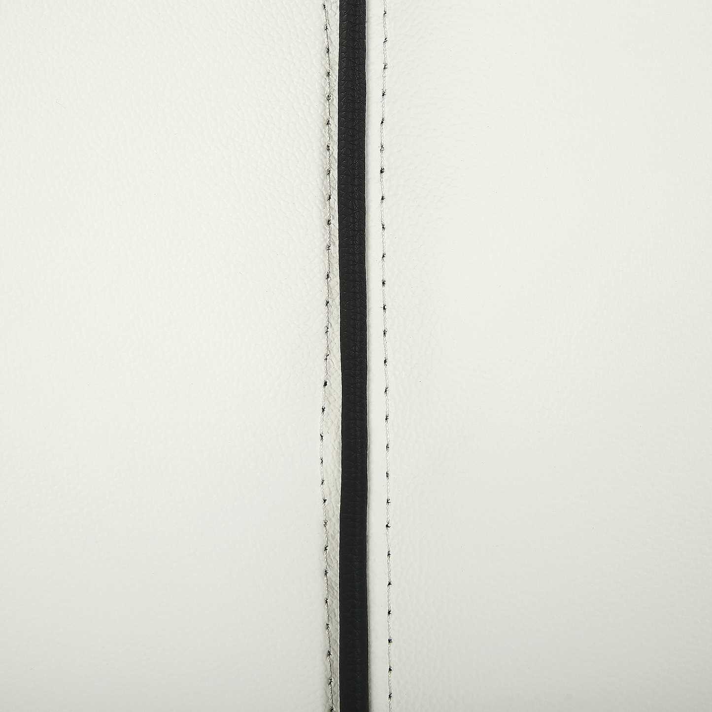 Lederbett weiss Lattenrost 160 x 200 cm NANTES