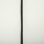 Lederbett weiss Lattenrost 160 x 200 cm NANTES