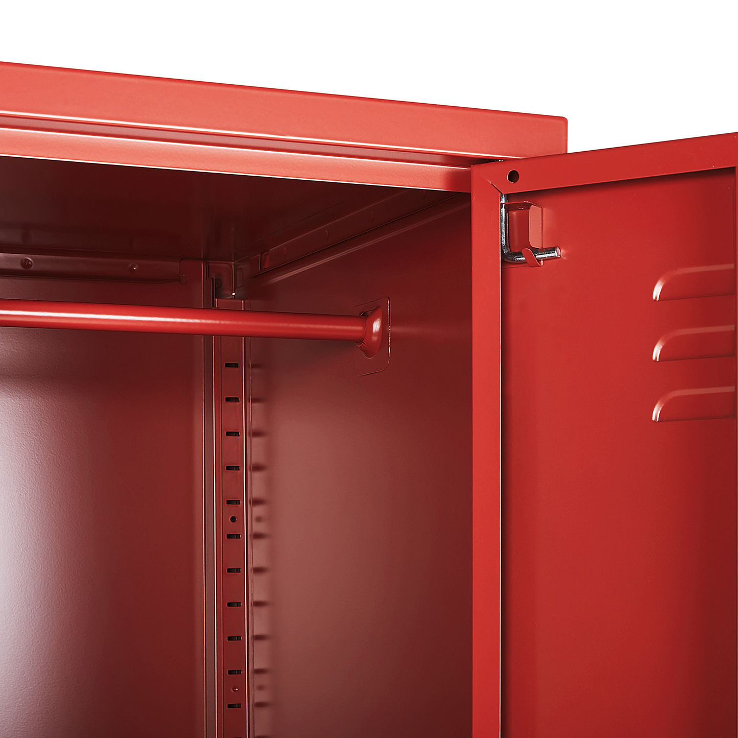 Büroschrank FROME Metall Rot