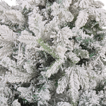 Künstlicher Weihnachtsbaum schneebedeckt 120 cm weiss TOMICHI