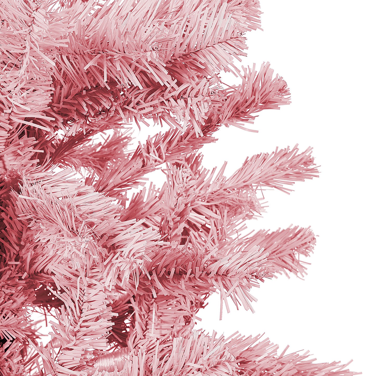 Künstlicher Weihnachtsbaum 180 cm rosa FARNHAM