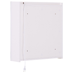 Bad-Spiegelschrank LED CHABUNCO 60 cm 60 cm Weiss