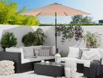 Marktschirm 270 cm VARESE Sandbeige