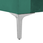 3-Sitzer Sofa Samtstoff smaragdgrün GAVLE