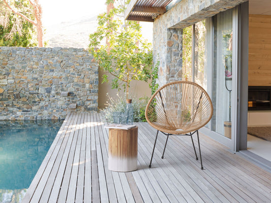 Gartenstuhl ACAPULCO II Polyrattan Naturfarben