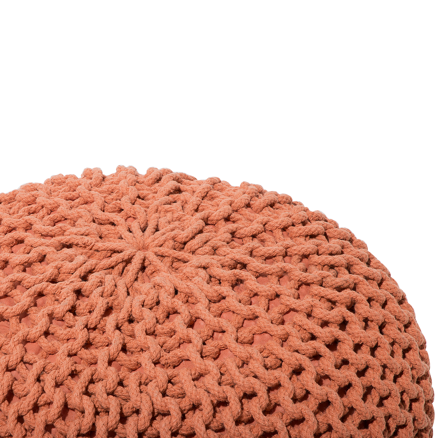 Pouf kupfer ø 40 cm CONRAD