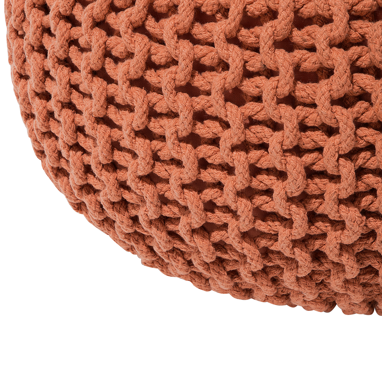 Pouf kupfer ø 40 cm CONRAD