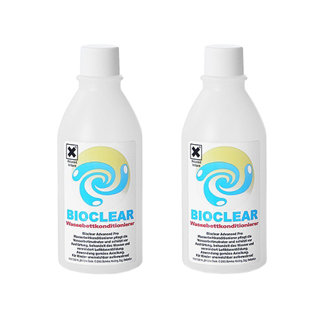 Wasserbettmatratzen Set inkl. Zubehör und Podest 140 x 200 cm SOLERS