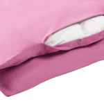 Bettwäsche-Set HARMONRIDGE Baumwollsatin 200 x 220 cm Rosa