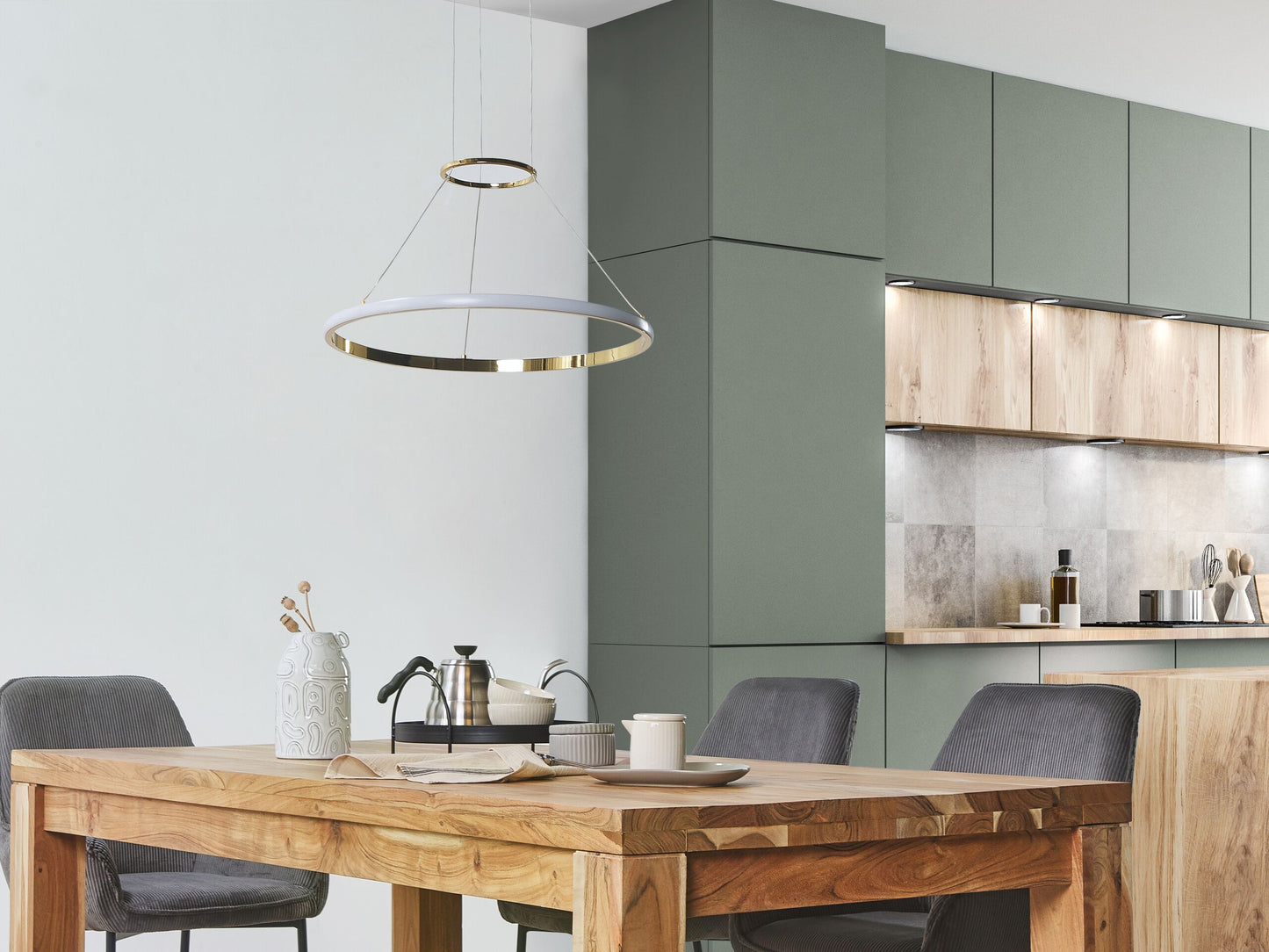 LED Hängelampe TANO Metall Gold