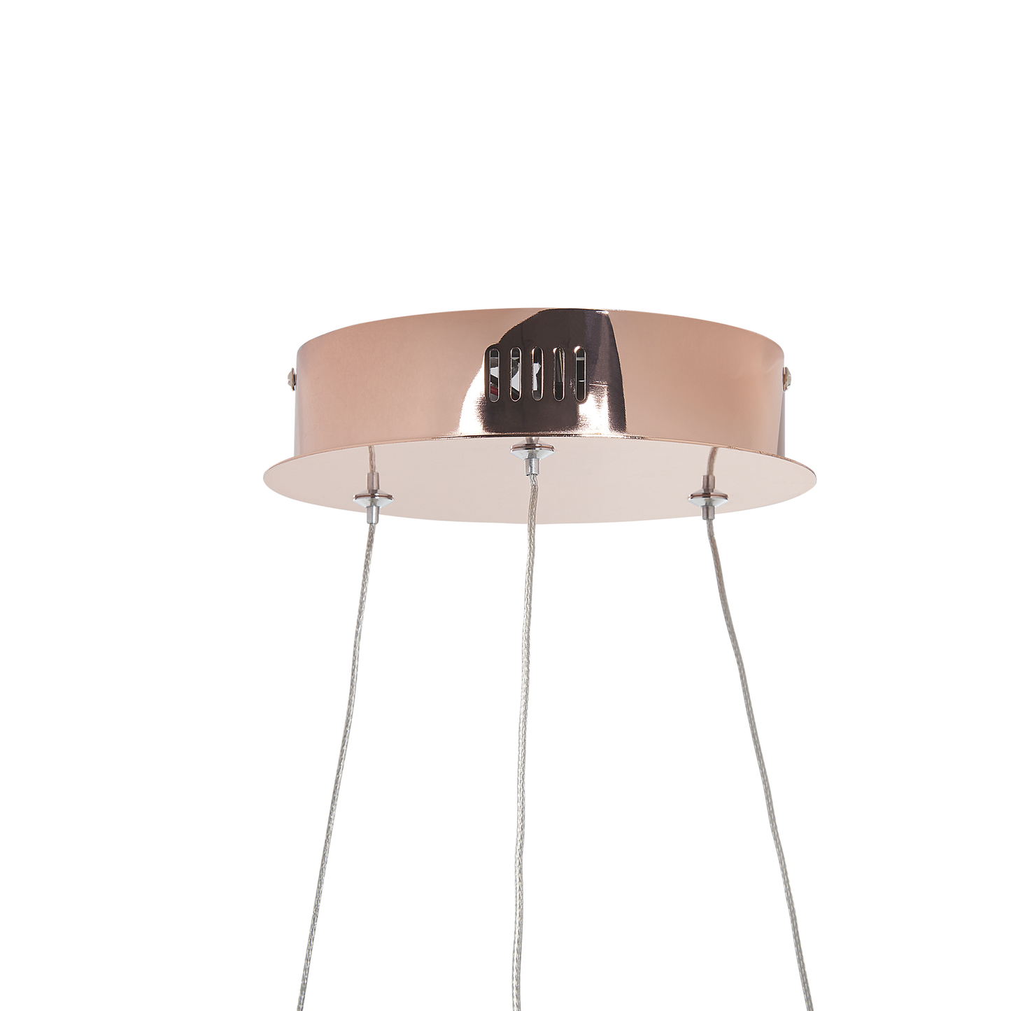 LED Hängelampe JORDAN Metall Roségold