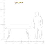 LED Deckenlampe LUGA Metall Gold