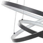 LED Hängelampe ATREK Metall Schwarz