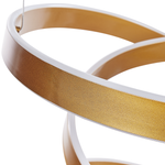 LED Hängelampe WANLI Metall Gold