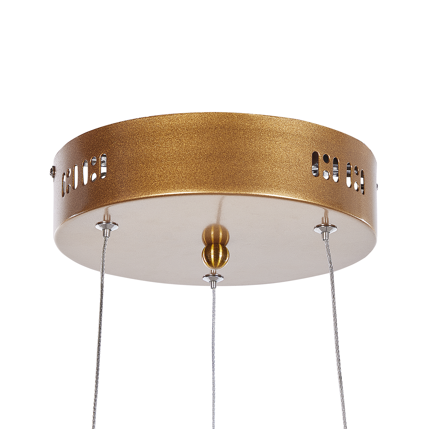 LED Hängelampe WANLI Metall Gold