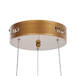 LED Hängelampe WANLI Metall Gold