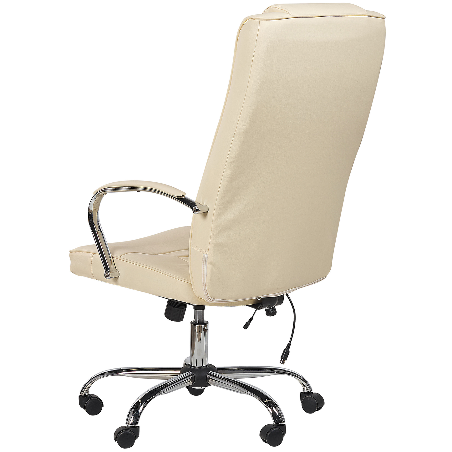 Massagestuhl mit Heizung GRANDEUR Kunstleder Beige