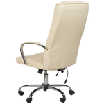 Massagestuhl mit Heizung GRANDEUR Kunstleder Beige