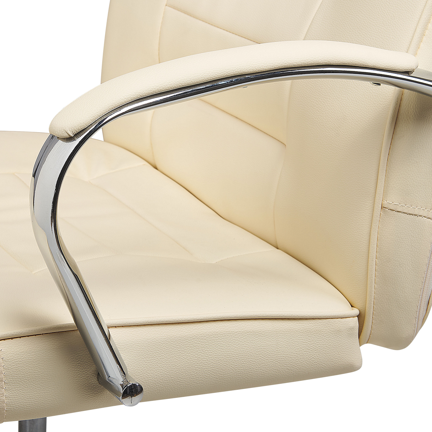Massagestuhl mit Heizung GRANDEUR Kunstleder Beige