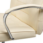 Massagestuhl mit Heizung GRANDEUR Kunstleder Beige